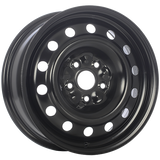STEEL WHEEL Black E-Coating 16x6.5 5x112 Radius R13