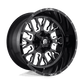 Fuel 1PC STROKE 18X9 5X4.5/5.0 78.1 NBL -12 Wheels