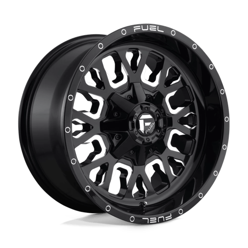 Fuel 1PC STROKE 18X9 8X6.5 125.1 NBL +01 Wheels