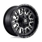 Fuel 1PC D611 18X9 8X6.5 GL-BLK-MIL 20MM Wheels