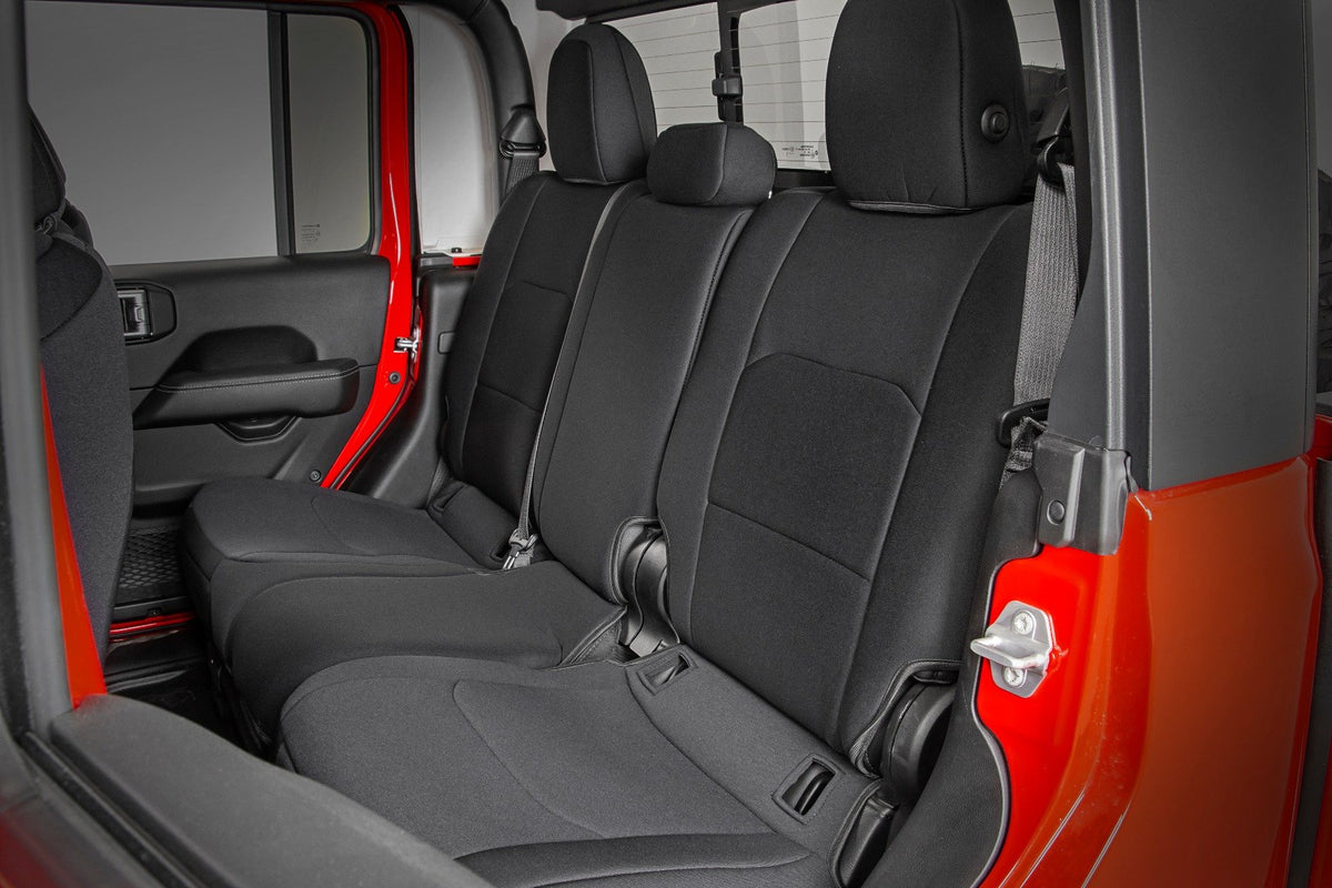 Seat Covers | Front and RR No Cup Holder | Jeep Gladiator JT 4WD (2020-2025)