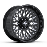 Sentali Forged Gloss Black Milled SF6BM 26x12 6x139.7 Wheels
