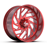 Sentali Forged Red Milled SF7RM 22x12 6x139.7 Wheels