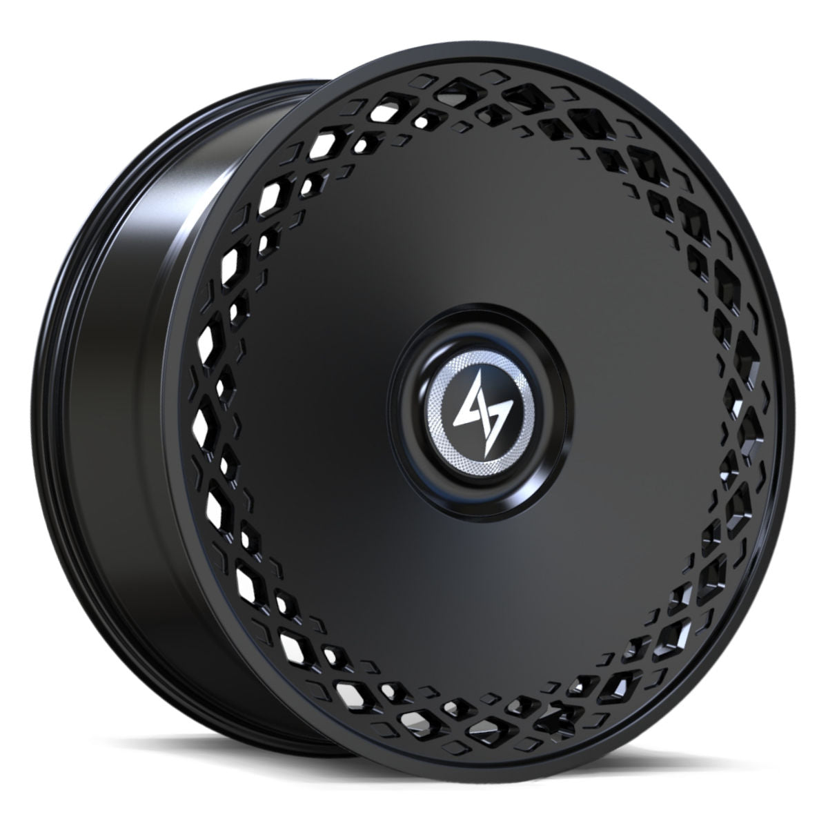 Sentali Luxx Satin Black Coral Reef 22x9 5x112/5x115 Wheels