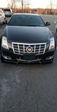 2011-2014 Cadillac CTS Coupe 2PC Front Splitter