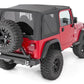 Soft Top | Replacement | Black | Half Doors | Jeep Wrangler TJ 4WD (97-06)
