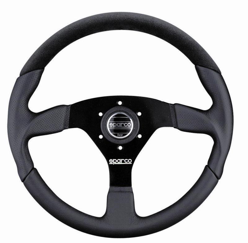 Sparco Steering Wheel L505 Lap 5 Blk/Blk/Blk