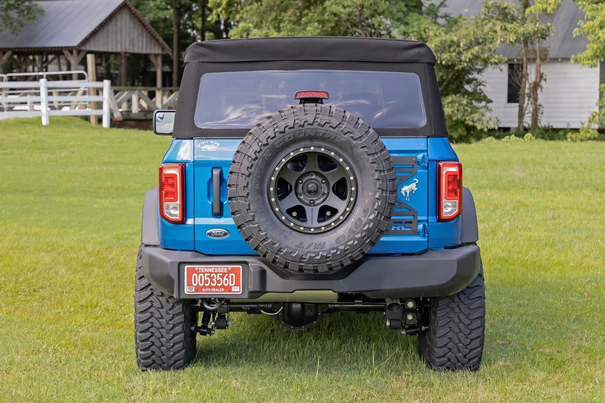 Spare Tire Relocation | Tailgate Reinforcement | Ford Bronco 4WD (2021-2025)