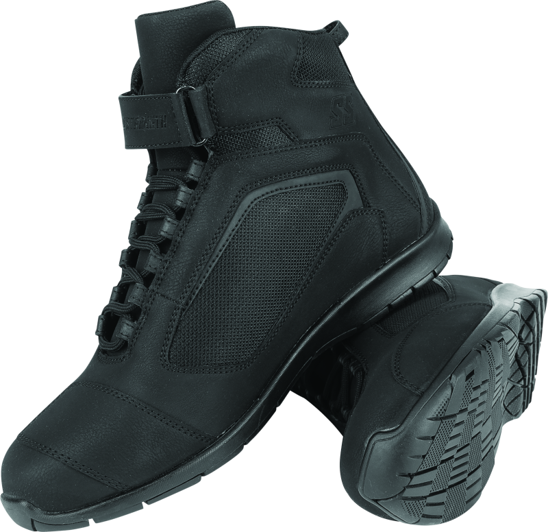 Speed and Strength Moment of Truth Leather Shoe Black Size - 12