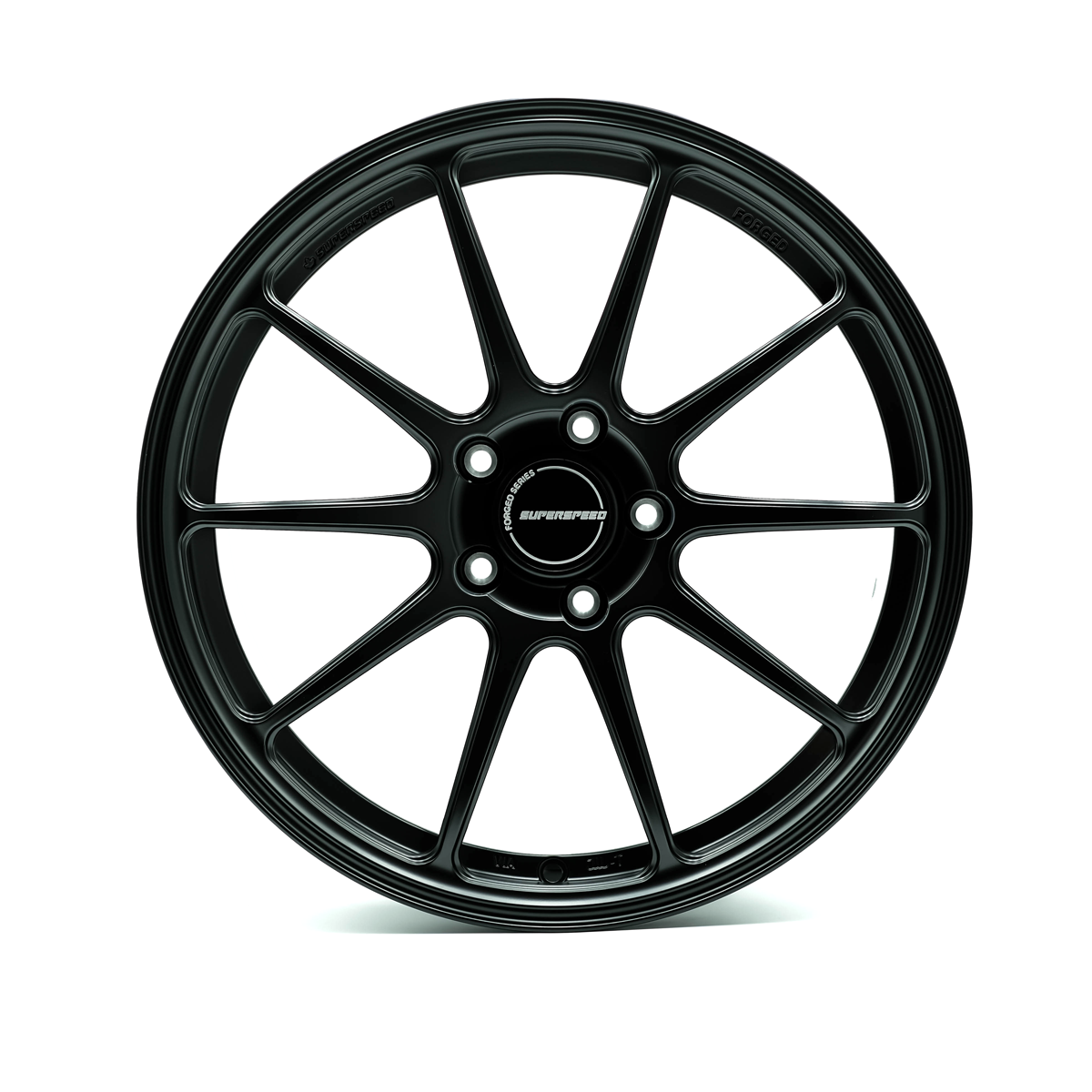 Superspeed Matt Black Forged PF03RR - 5x112