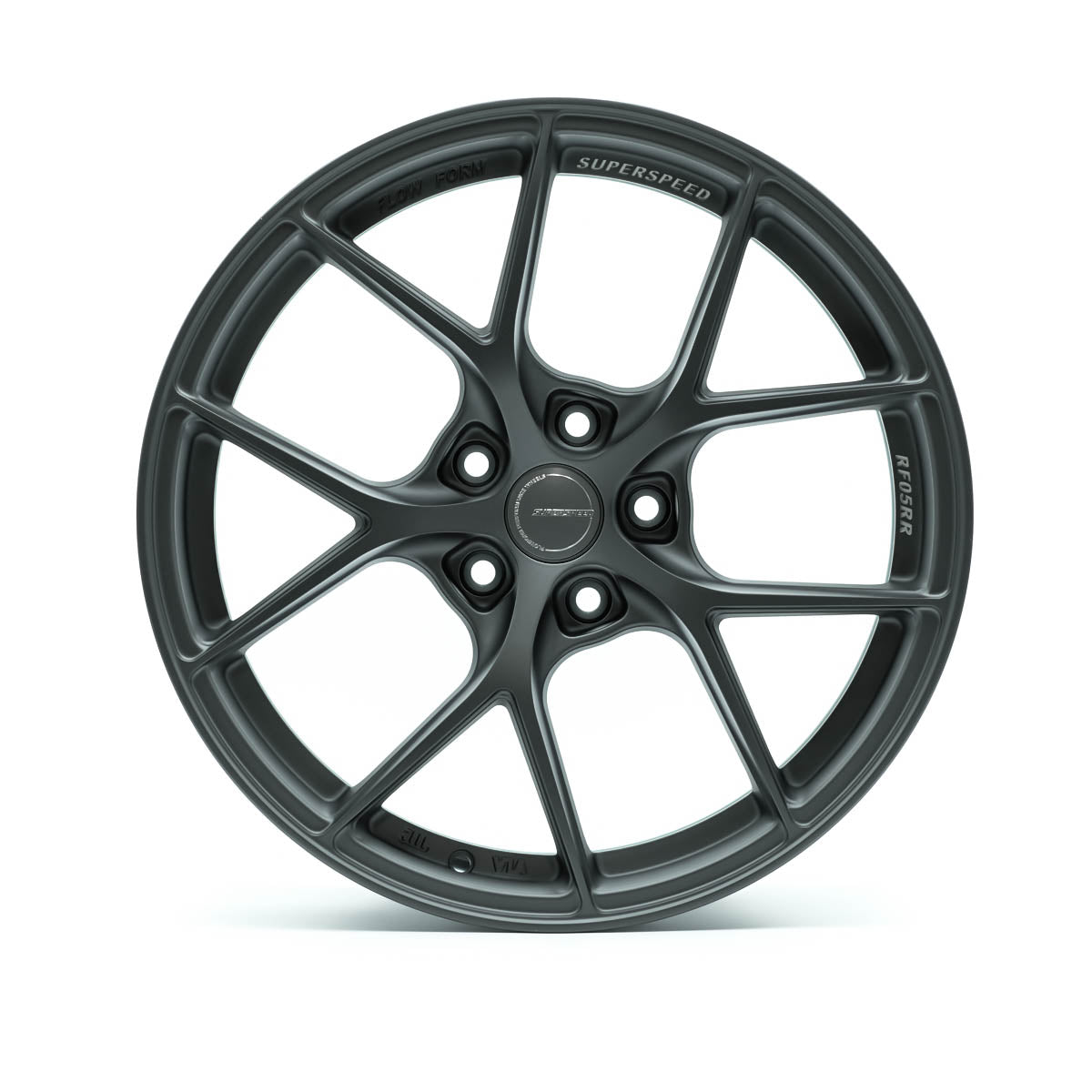 Superspeed Matt Gunmetal Flow Form RF05RR - 5x120