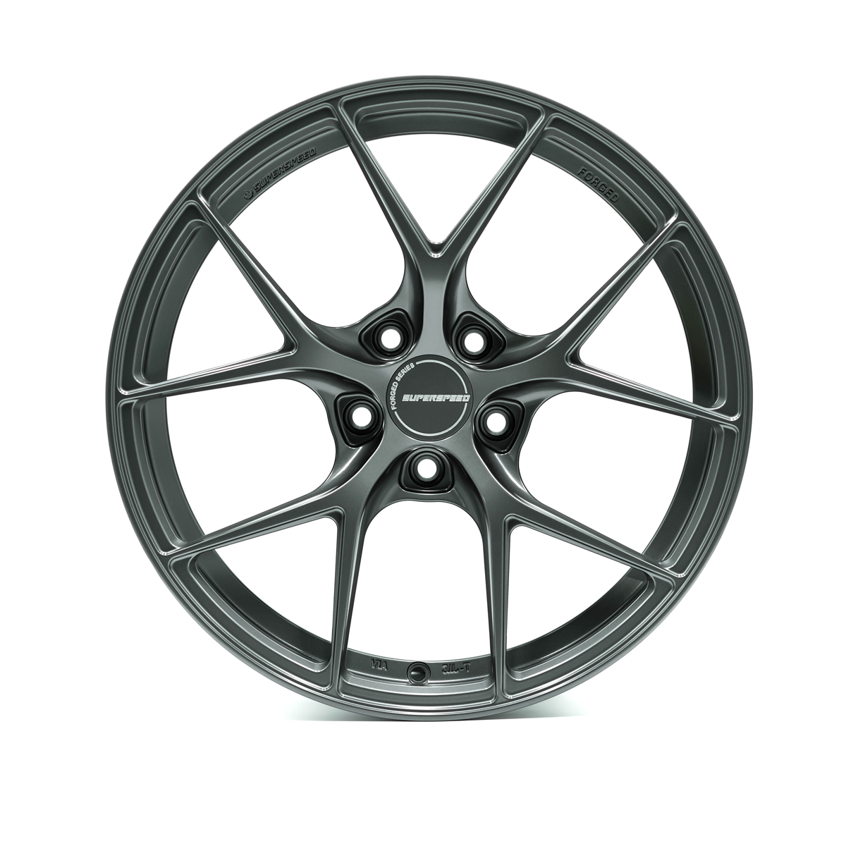 Superspeed Matt Gunmetal Forged PF05RR - 5x112