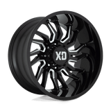 XD XD858 20X10 5X5.0 G-BLK MILL -18MM Wheels