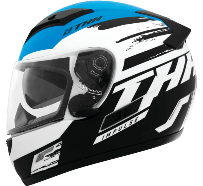 THH Helmets TS-80 Impulse Black/Blue - Medium