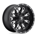 Fuel 1PC D513 20X10 8X170 MT-BLK-MIL -12MM Wheels