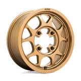 KMC Powersports TORO UTV 15X6 4X137 M-BRONZE 38MM Wheels