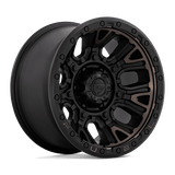 Fuel 1PC TRACTION 17X9 5X5.0 71 MBT -12 Wheels