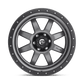 Fuel 1PC D552 18X9 8X180 MT-GNMTL-BBR 20MM Wheels