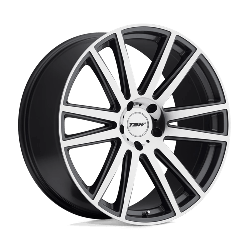 TSW TW GATSBY 22X10 5X120 +37 76 GNMTL MIR Wheels