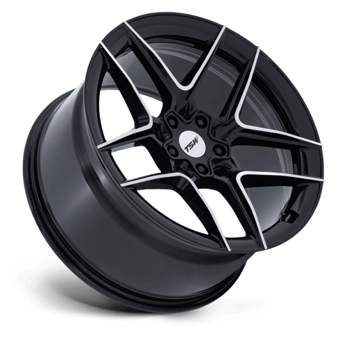 TSW SLIPSTREAM 19X9.5 5X4.5 72 +25 GBLK-MCH Wheels