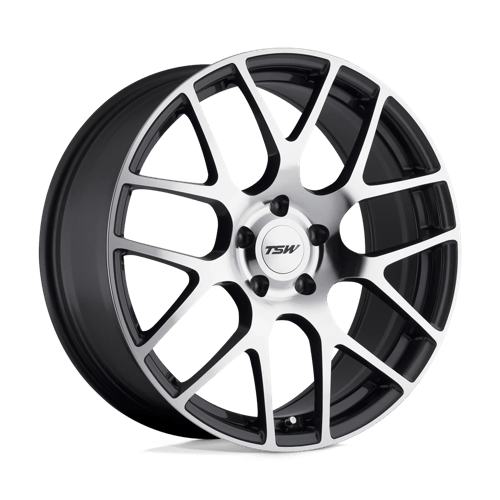 TSW TWNUR 17X8 5X112 GNMTL MIR FCE 45MM Wheels