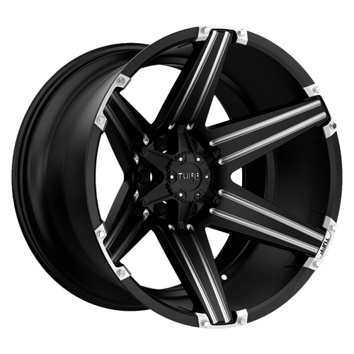 Tuff TU T12 20X12 6X139 -45 106 S-BLK MLD Wheels