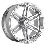 Tuff TU T01 22X9.5 5X5/5.5 +15 78 CHR Wheels