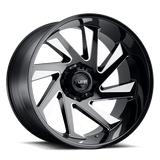 Tuff TU T1B 20X10 6X139 -23 112 G-BLK MILLD Wheels