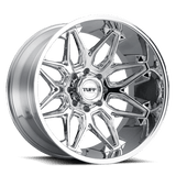 Tuff TUT3B 20X12 8X6.5 CHROME -45MM Wheels