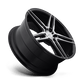 Niche 1PC 19X8.5 TURIN 5X100 MB 6.3/40 66.1 Wheels