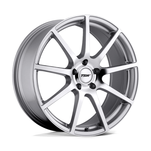 TSW TWINT 17X8 5X112 SLV MIR FACE 45MM Wheels