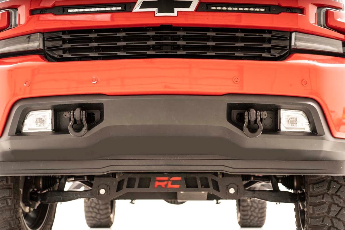 Tow Hook Brackets | Chevy Silverado 1500 2WD/4WD (2019-2025 & Classic)