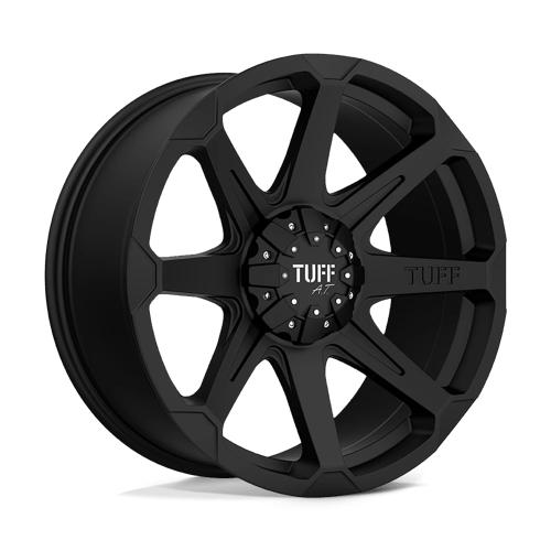 Tuff TUT05 22X10 8X6.5 F-BLK MACH-FC -20MM Wheels