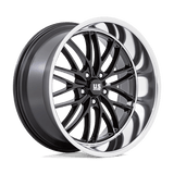 US Mag 1PC SANTA CRUZ 22X10.5 5X5.0 78.1 BL 0MM Wheels