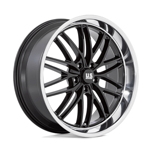 US Mag 1PC SANTA CRUZ 22X9 5X5.0 78.1 BL 15MM Wheels