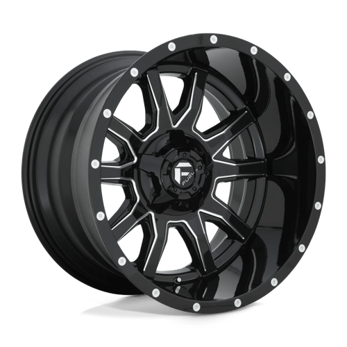 Fuel 1PC D627 VANDAL 20X12 5X4.5/5.0 78.1 NBL -43 Wheels