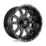 Fuel 1PC D627 VANDAL 20X9 8X170 125.1 NBL +01 Wheels