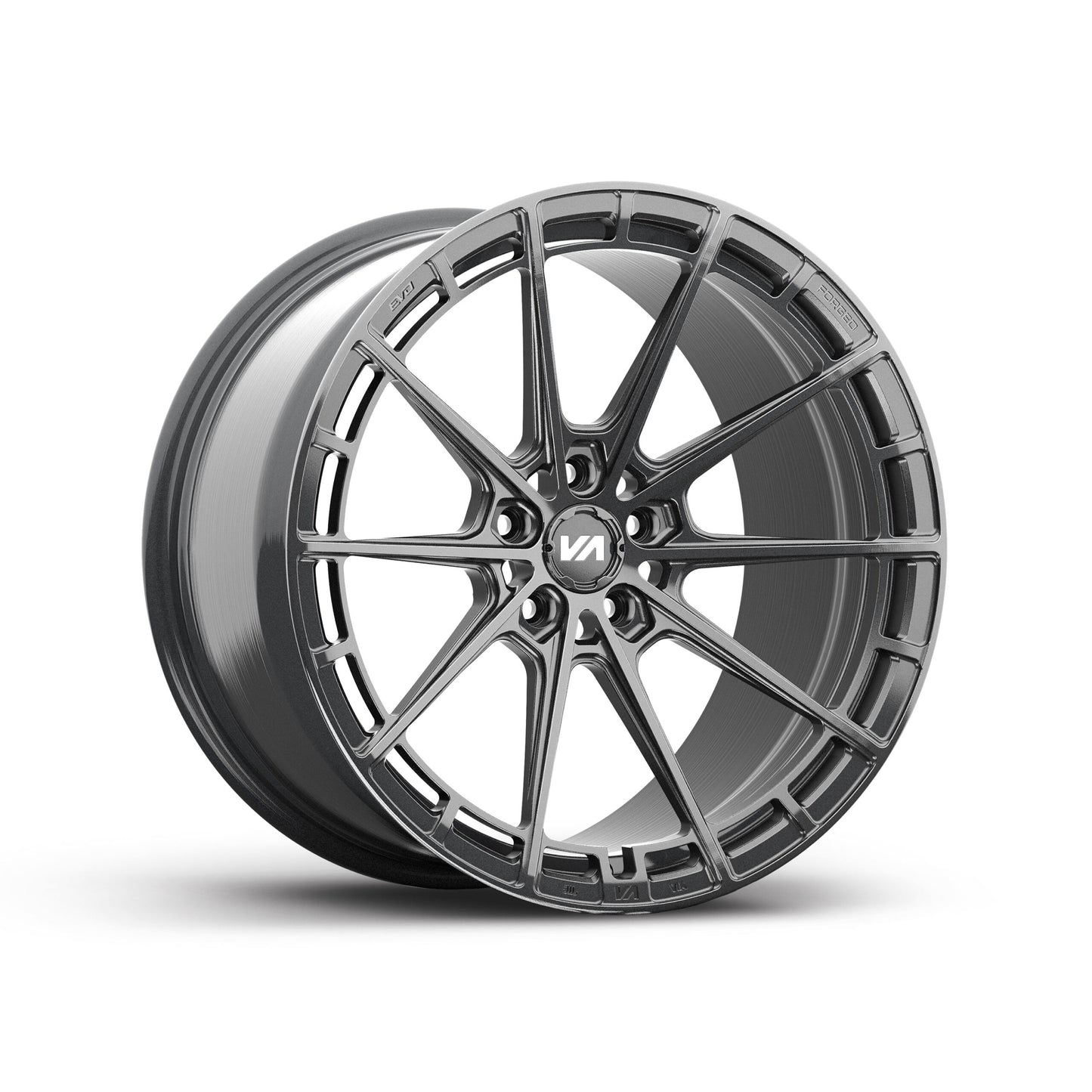 19x10 Deep Concave Evo Collection AURE Variant Forged  Alloy Wheels