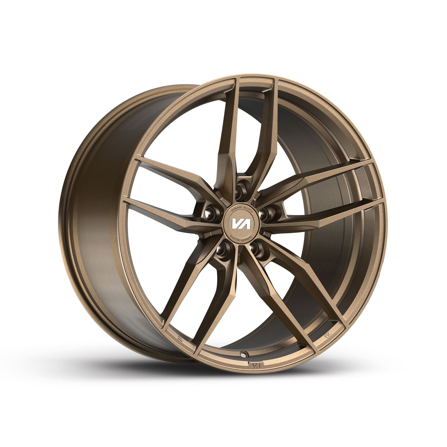 20x10 Satin Bronze Cold Forged Collection KRYPTON Variant Forged  Alloy Wheels
