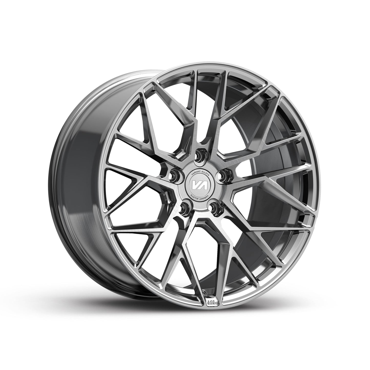 20x11 Titanium Brushed Face Cold Forged Collection RADON Variant Forged  Alloy Wheels