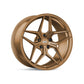 19x10 Brushed Bronze Cold Forged Collection XENON Variant Forged  Alloy Wheels