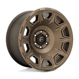 Fuel 1PC D687 17X9 6X5.5 MT-BRNZ -12MM Wheels