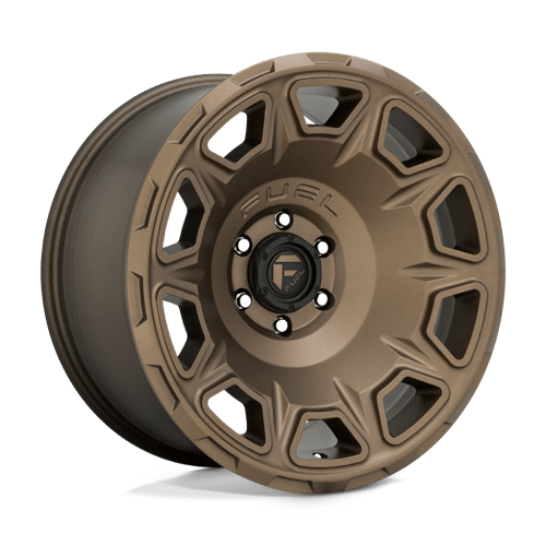 Fuel 1PC D687 20X10 6X5.5 MT-BRNZ -18MM Wheels