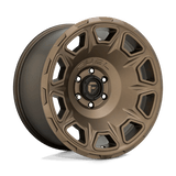 Fuel 1PC D687 20X10 6X5.5 MT-BRNZ -18MM Wheels