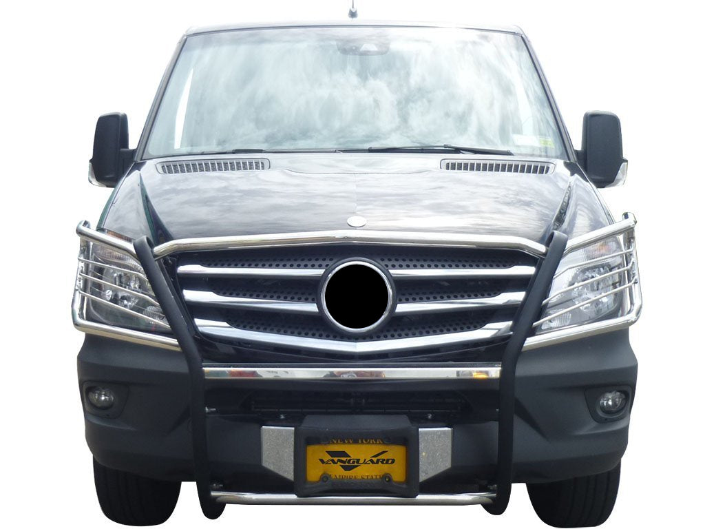 Vanguard Stainless Steel Front Guards Brush Guards Bumper Guard for 2007-2009 dodge sprinter 2500 nan