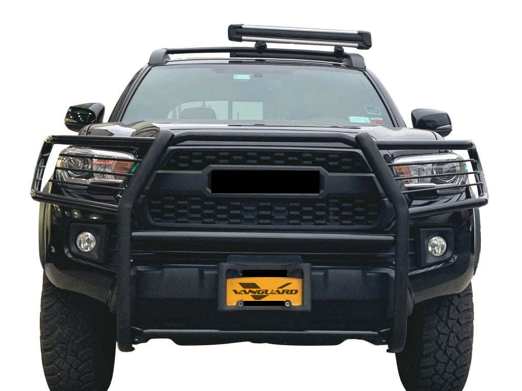 Vanguard Black Powdercoat Front Guards Brush Guards Bumper Guard for 2016-2023 toyota tacoma nan