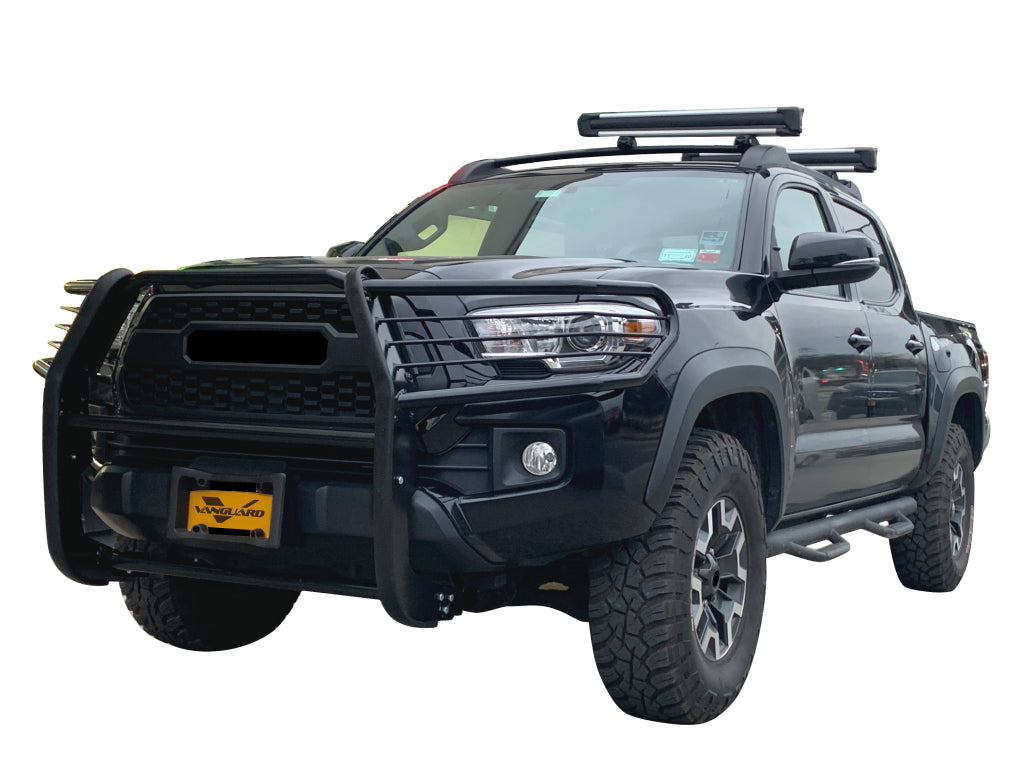 Vanguard Black Powdercoat Front Guards Brush Guards Bumper Guard for 2016-2023 toyota tacoma nan