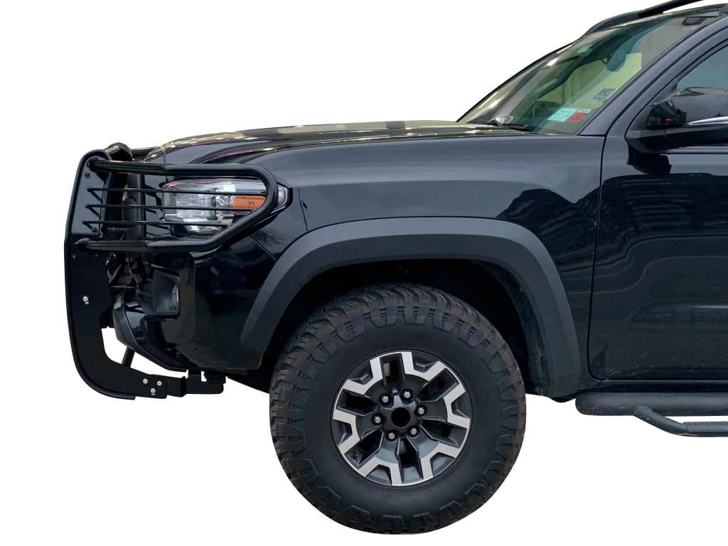 Vanguard Black Powdercoat Front Guards Brush Guards Bumper Guard for 2016-2023 toyota tacoma nan