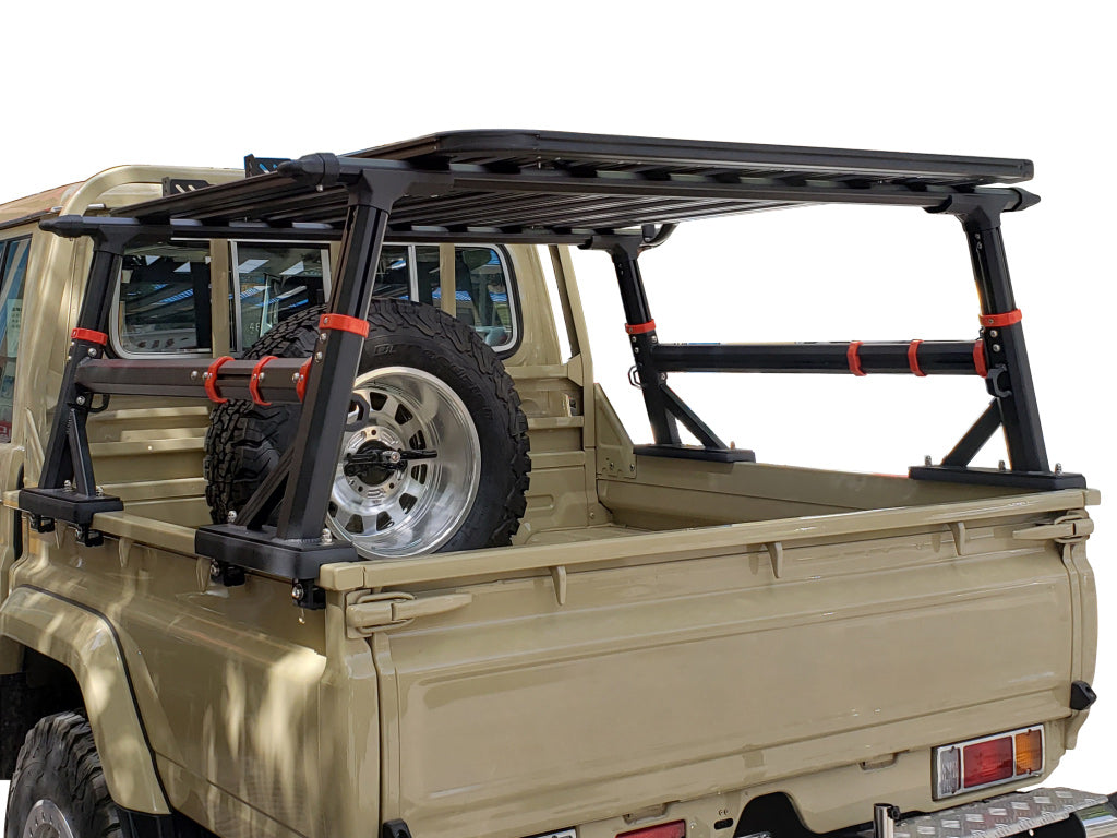 Vanguard Black Powdercoat Roll Bars & Truck Bed Accessories Bed Racks Truck Bed Rack for 2005-2023 toyota tacoma nan