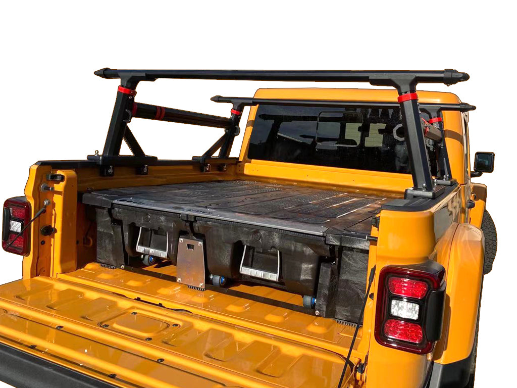 Vanguard Black Powdercoat Roll Bars & Truck Bed Accessories Bed Racks Truck Bed Rack for 2019-2024 ford ranger nan